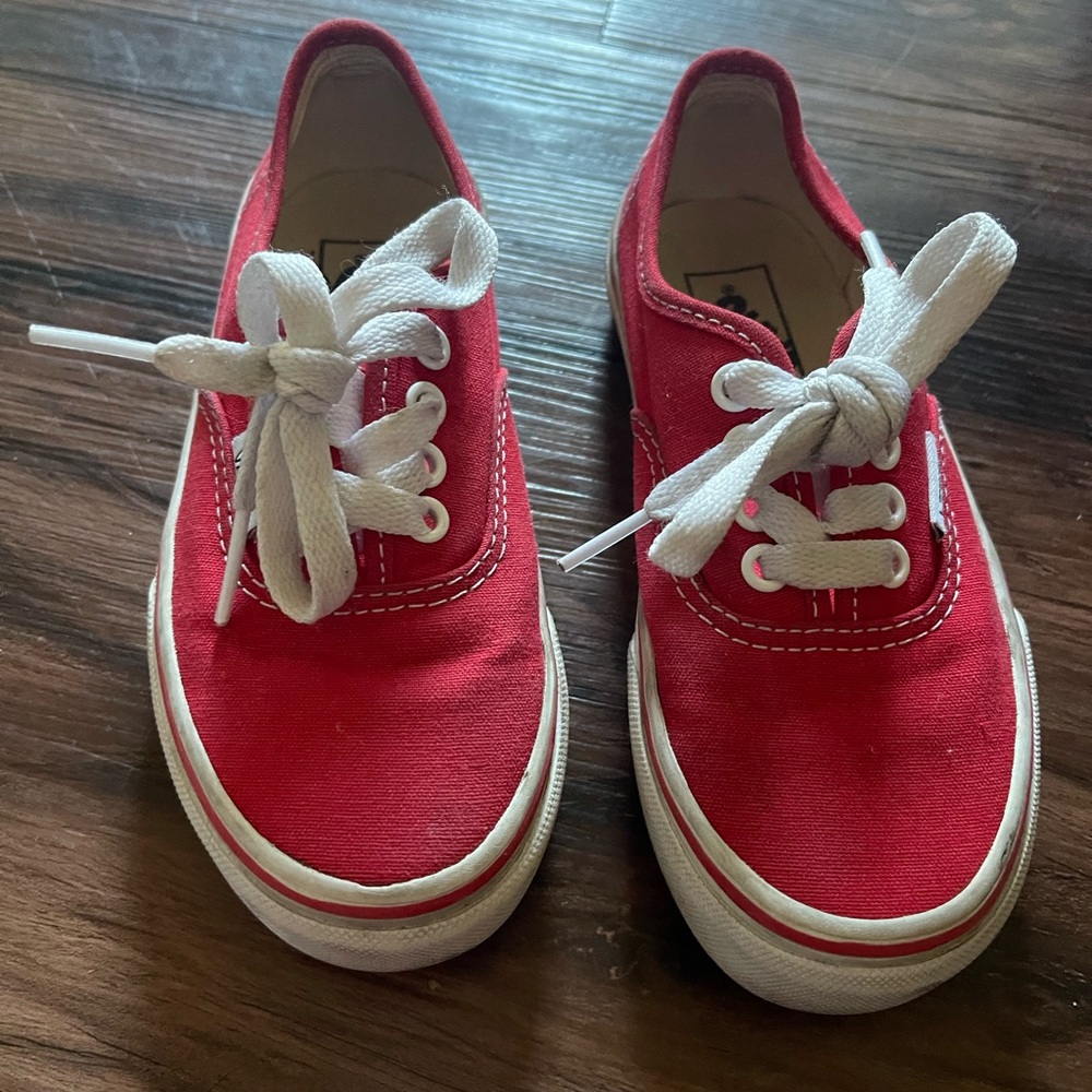 Toddlers vans size 12